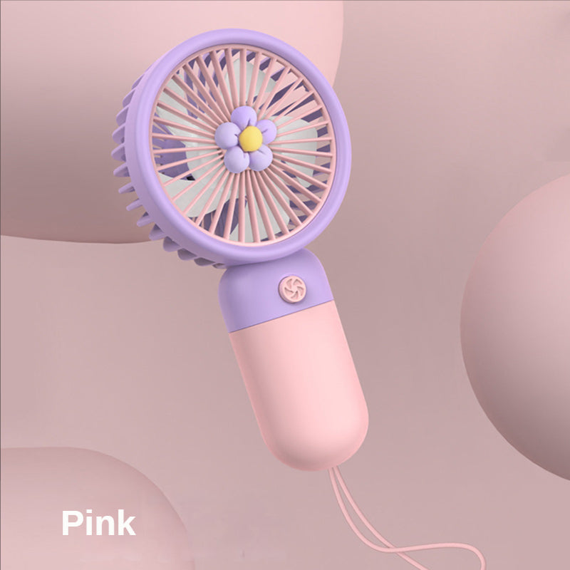 Handheld Fan /Cute Floral Design