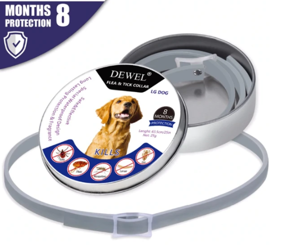 Cat and Dog Flea and Tick Prevention Collar
