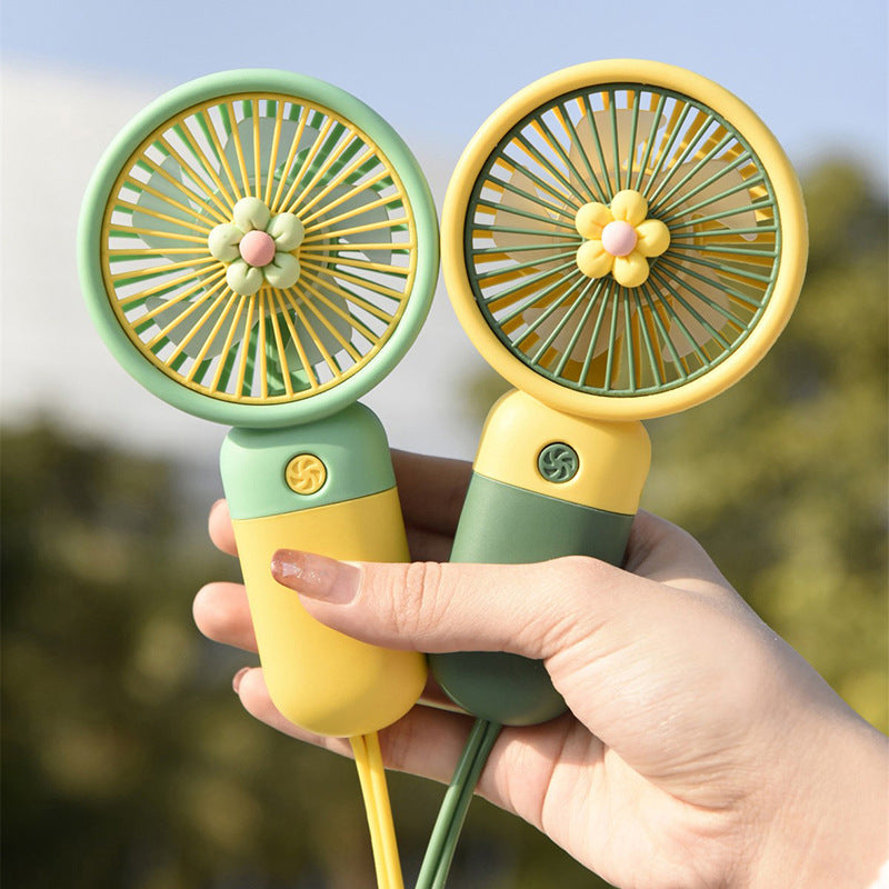 Handheld Fan /Cute Floral Design