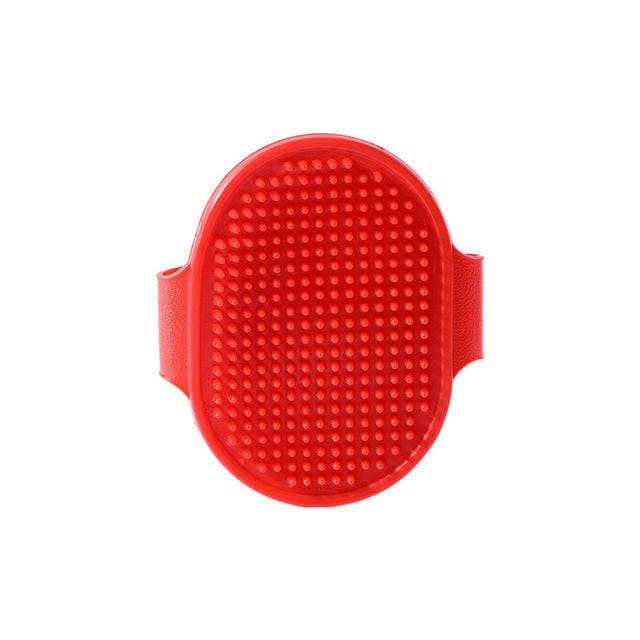 Soft Rubber Dog and Cat Grooming Massage Brush