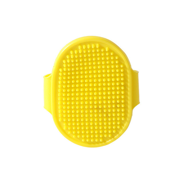 Soft Rubber Dog and Cat Grooming Massage Brush