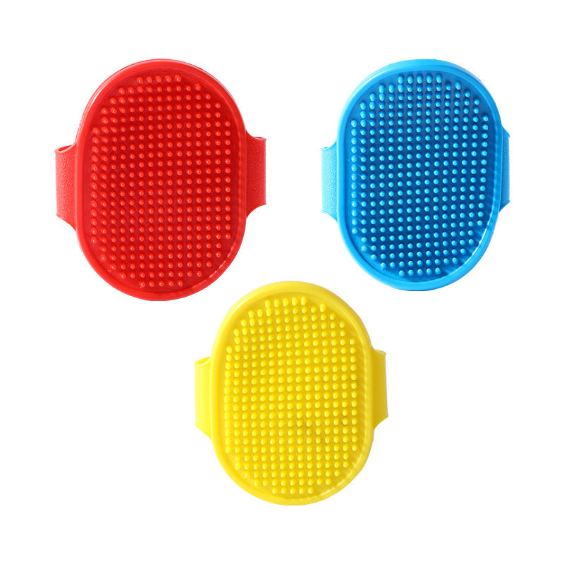 Soft Rubber Dog and Cat Grooming Massage Brush