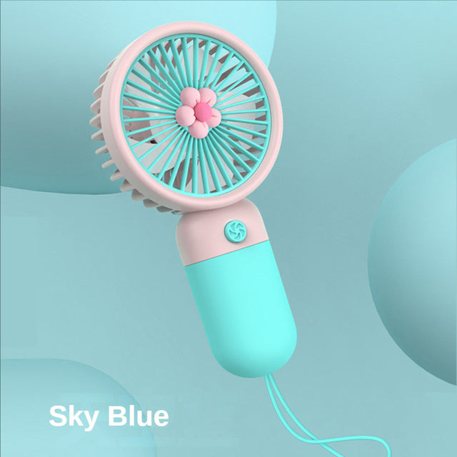 Handheld Fan /Cute Floral Design